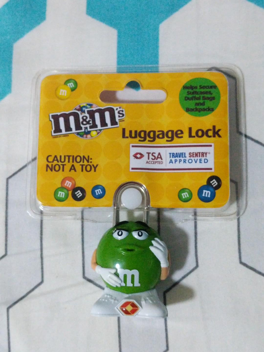 M&m deals luggage lock