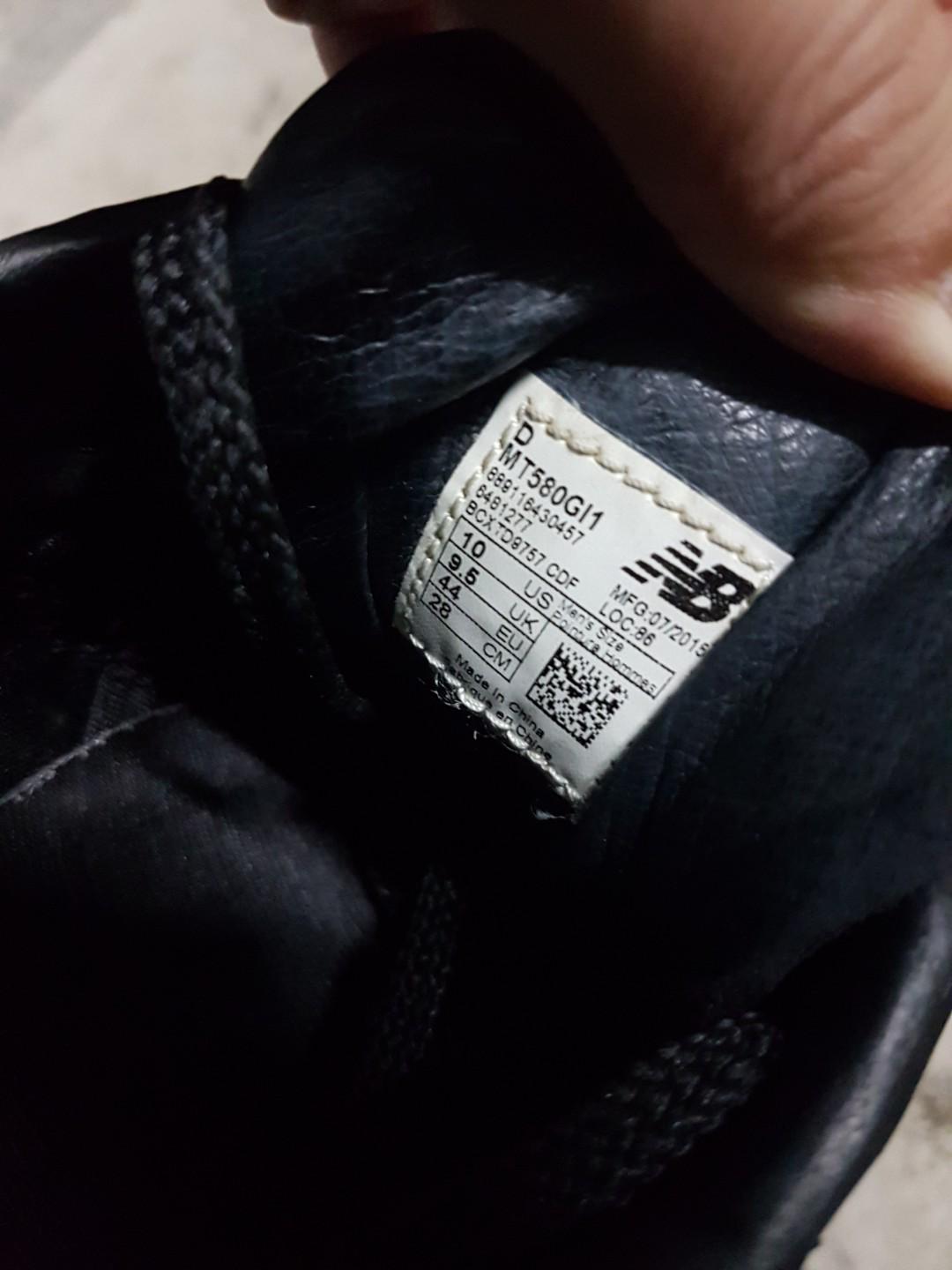 New Balance 580 X G I Joe X Bait Men Mt580gi1 Snake Eyes Limited Edition Men S Fashion Footwear Sneakers On Carousell