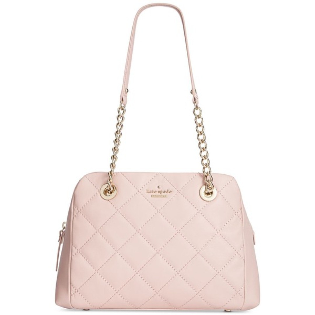 kate spade white quilted bag
