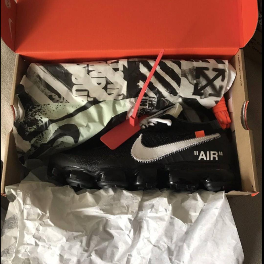 Women Off White X Nike Air Vapormax Sandals Al Jadid