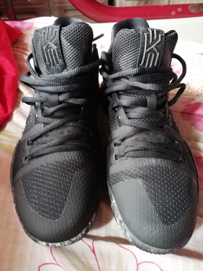 Kyrie 3 black marble on sale