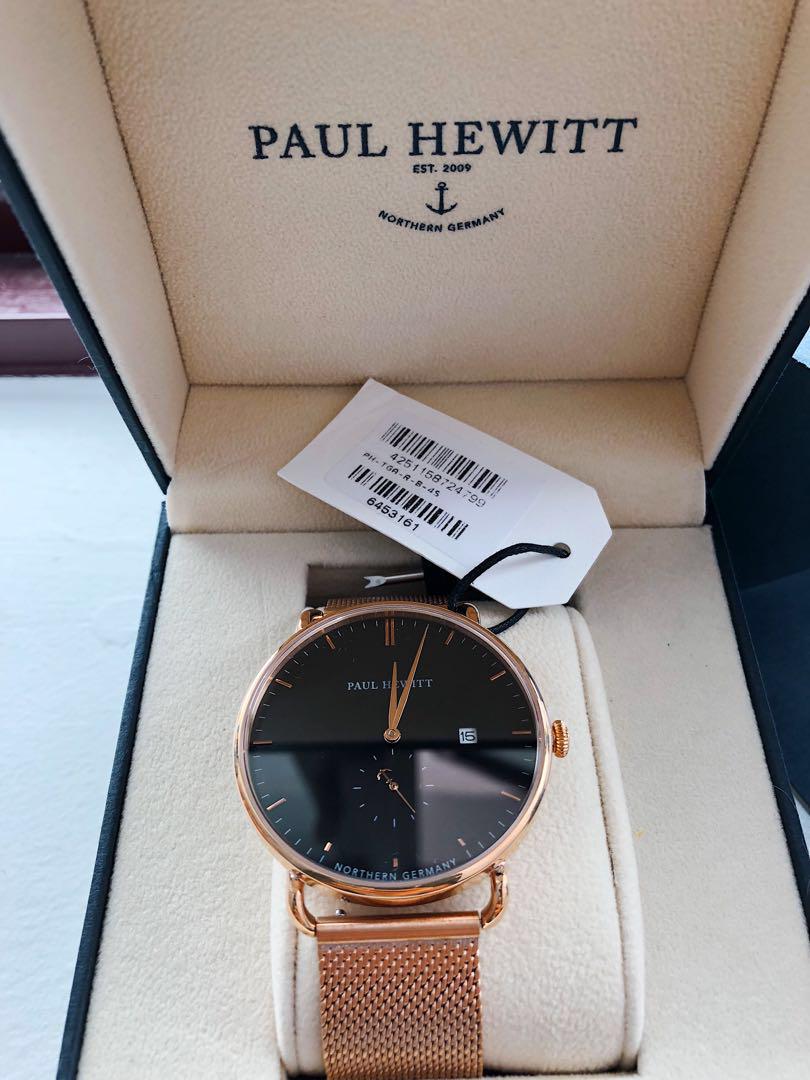 Paul hewitt best sale rose gold watch