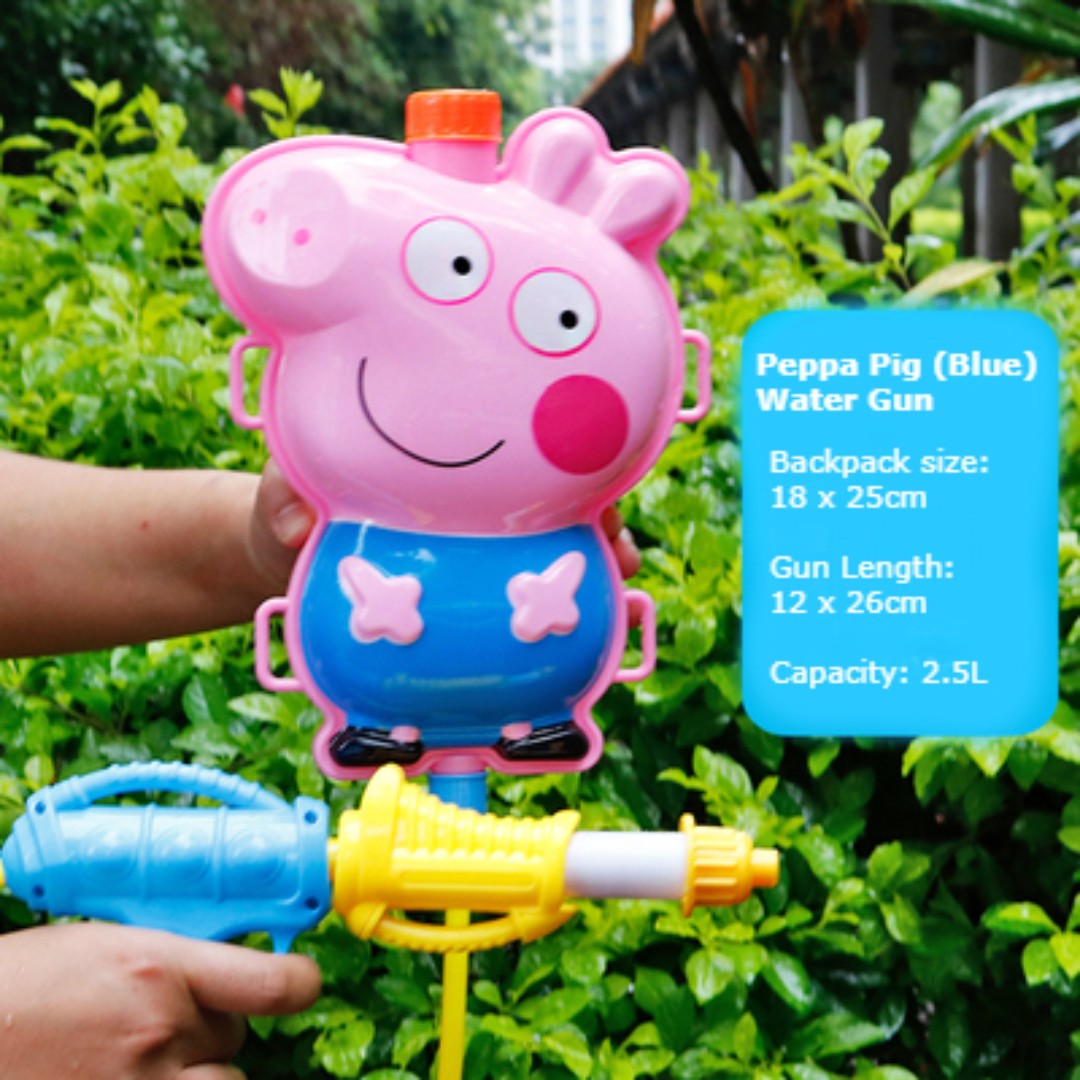 Peppa Pig Water Gun with Water Tank Backpack Hobbies Toys Toys