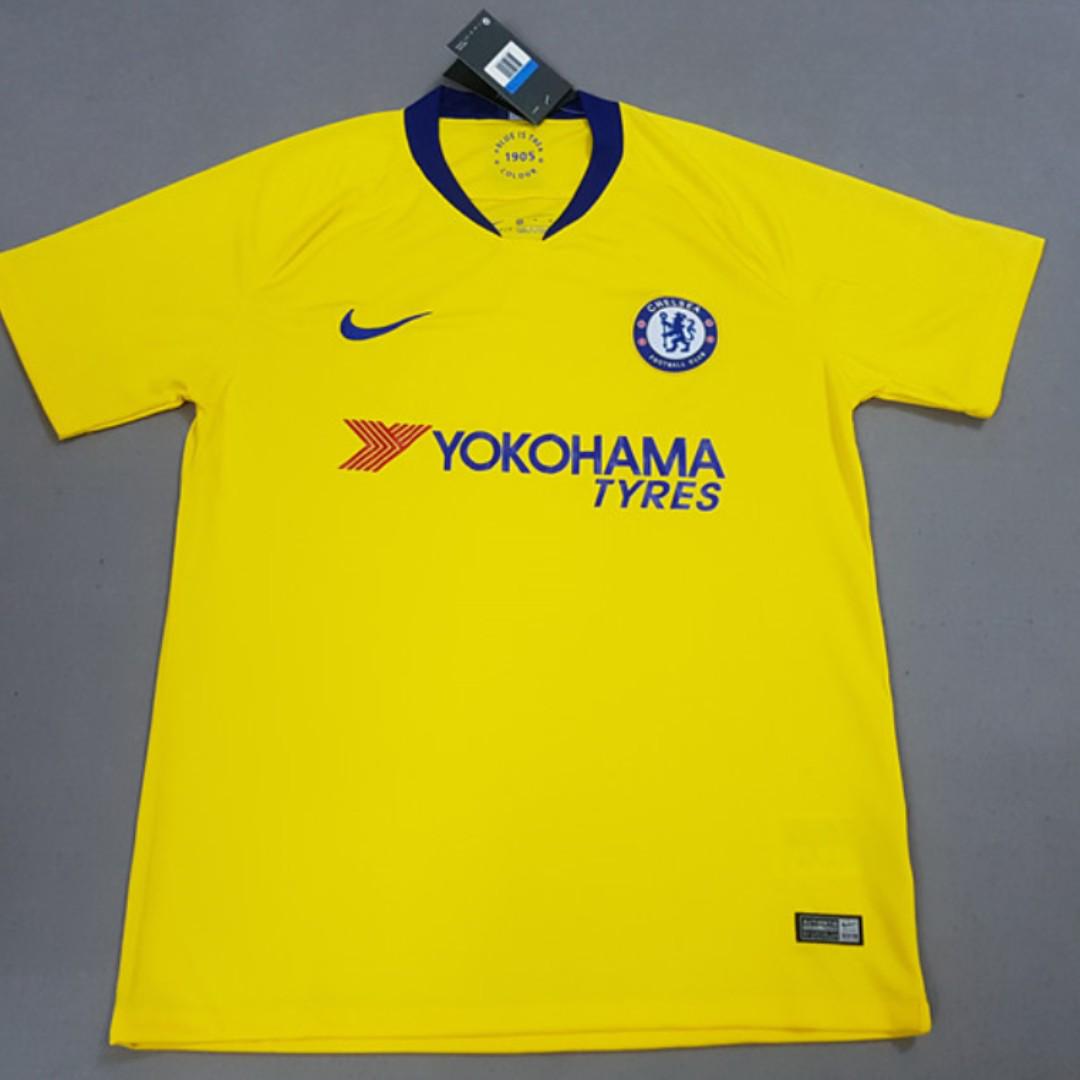 Po Chelsea New 18 19 Away Kit Men S Fashion Clothes Tops On Carousell