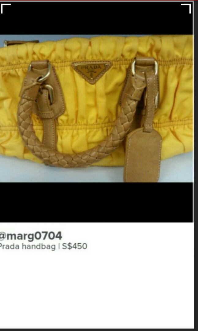 prada party bag
