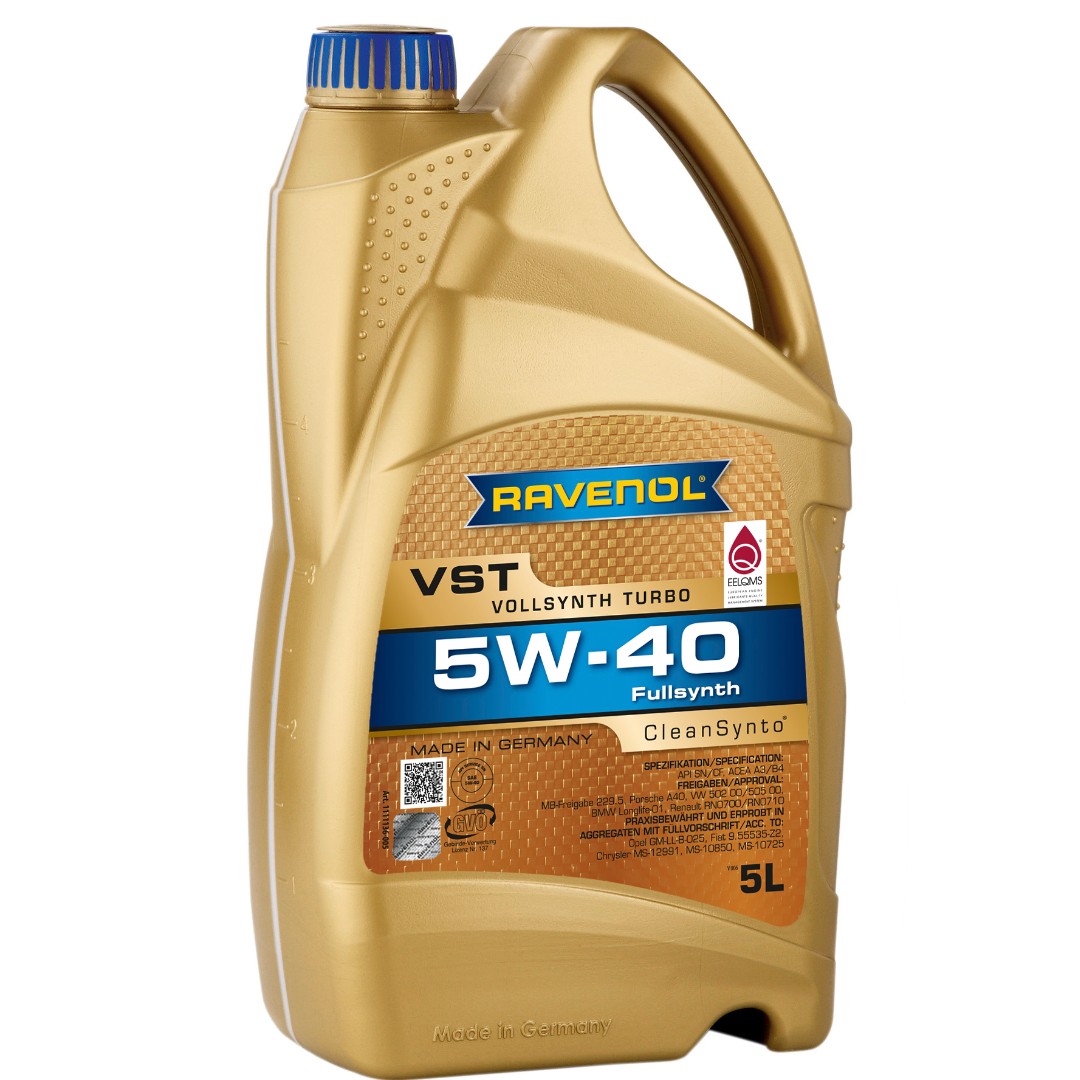 Ravenol Vollsynth Turbo Vst Sae 5w 40 5l Car Accessories Accessories On Carousell