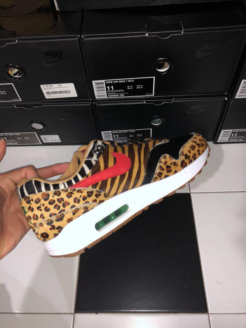 SALE Nike Air Max 1 x Atmos Pack Animal US 11 UK 10 Men s