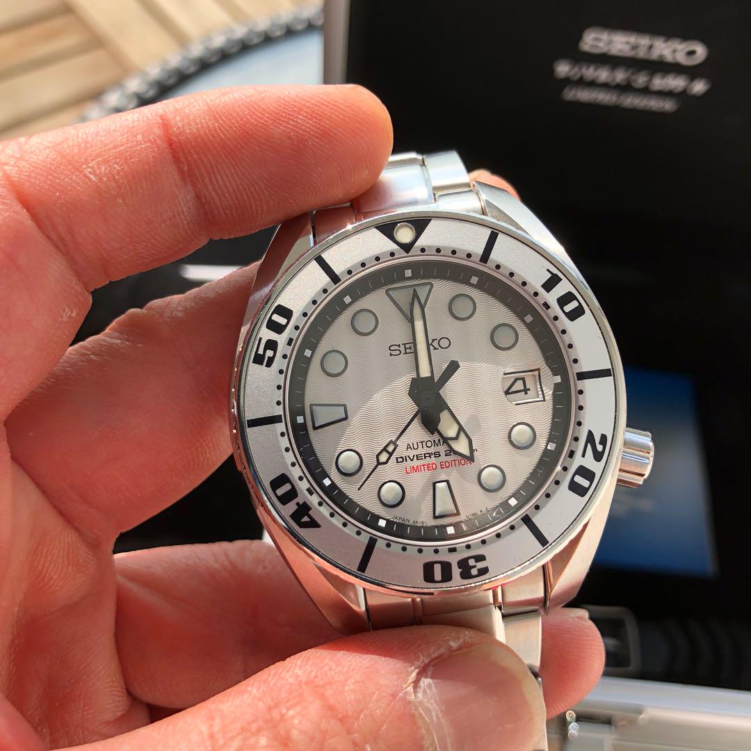 Seiko SPB-029 Polar Sumo/Silver Surfer LNIB, Mobile Phones & Gadgets,  Wearables & Smart Watches on Carousell