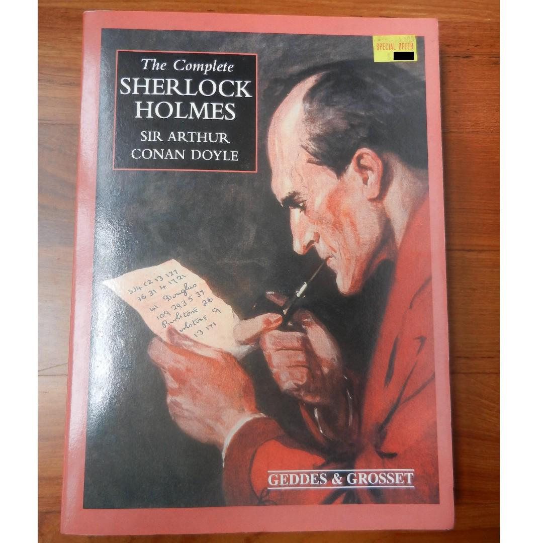 Sherlock Holmes Books By Sir Arthur Conan Doyle Books Stationery Fiction On Carousell