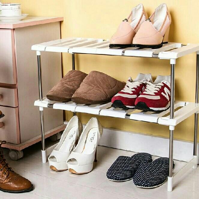Shoes & Kitchen Utensils Multi Purpose Organizer (Category: Storage Boxes & Baskets) located in Manila. Submitted by affordshopz (Listing ID 181041995, Image 2). Description: 2 layer 50-70 adjusted Yes!!COD is available on my shop!!😮 Facebook Page: Name:AffordShopz Link: ⬇⬇ https://www.facebook.com/AffordShopz-1779032645459684/ Phone/Viber Number:09168418144(TM) SHIPPING: (ALL COD) courier: FAST7 Manila area "2-4 delivery days" Small pouch -70 M