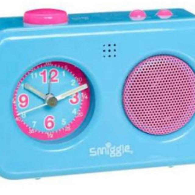 Smiggle Neon Talking Clock, Babies & Kids, Infant Playtime on Carousell