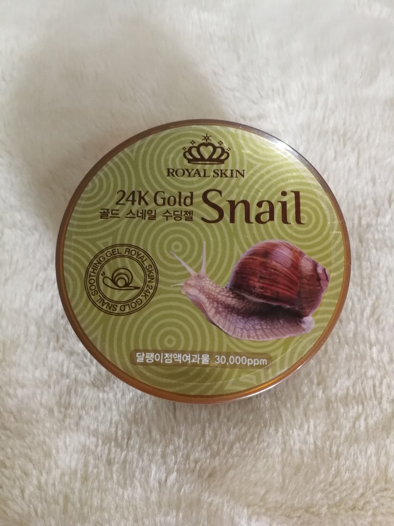 Snail Soothing Gel, Beauty & Personal Care, Face, Face Care on Carousell