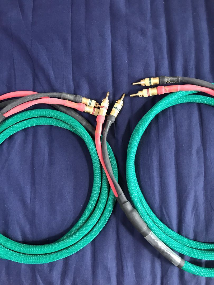 Speaker Cable, Audio, Portable Audio Accessories on Carousell