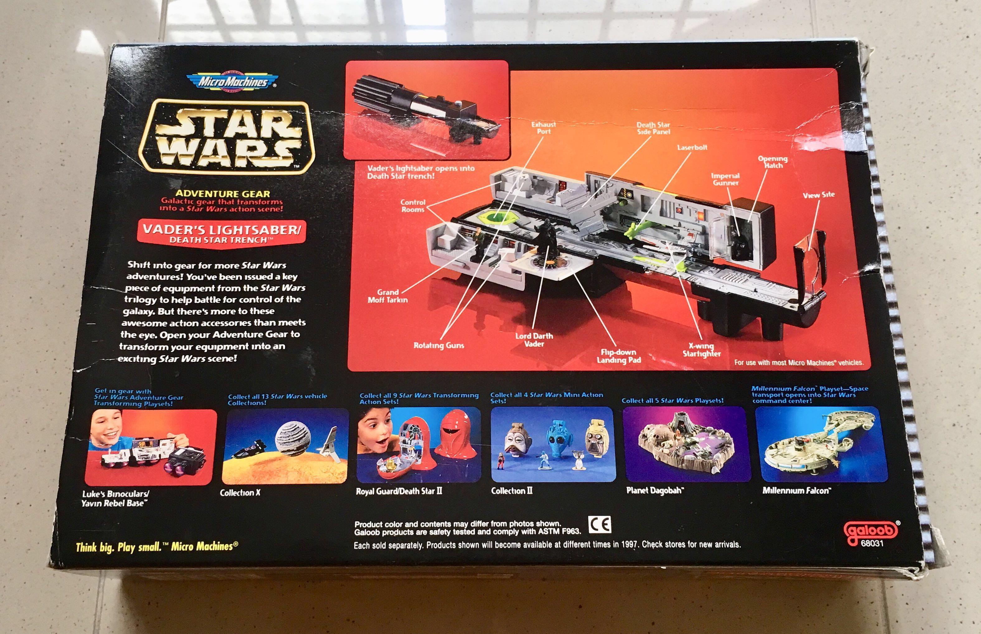 Barbie Star Wars Micro Machines Darth Vader's Lightsaber, Black, Plastic, Model 047246680313 main image 1