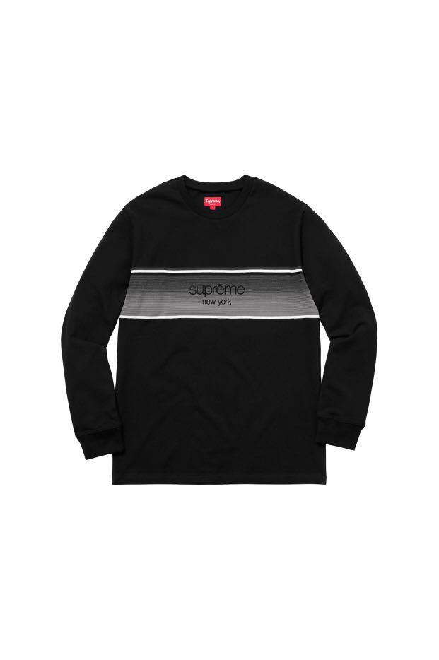 Supreme shadow stripe long sleeve outlet