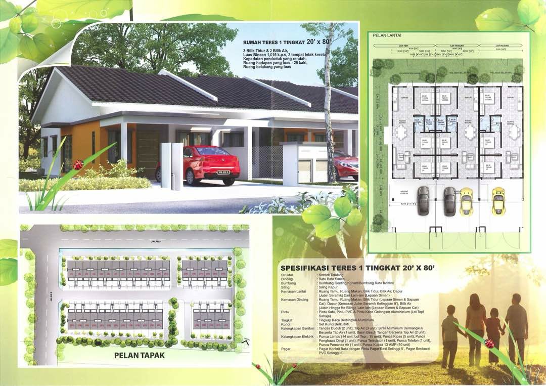 Bumbung Rumah  Teres  Setingkat  Design Rumah  Terkini