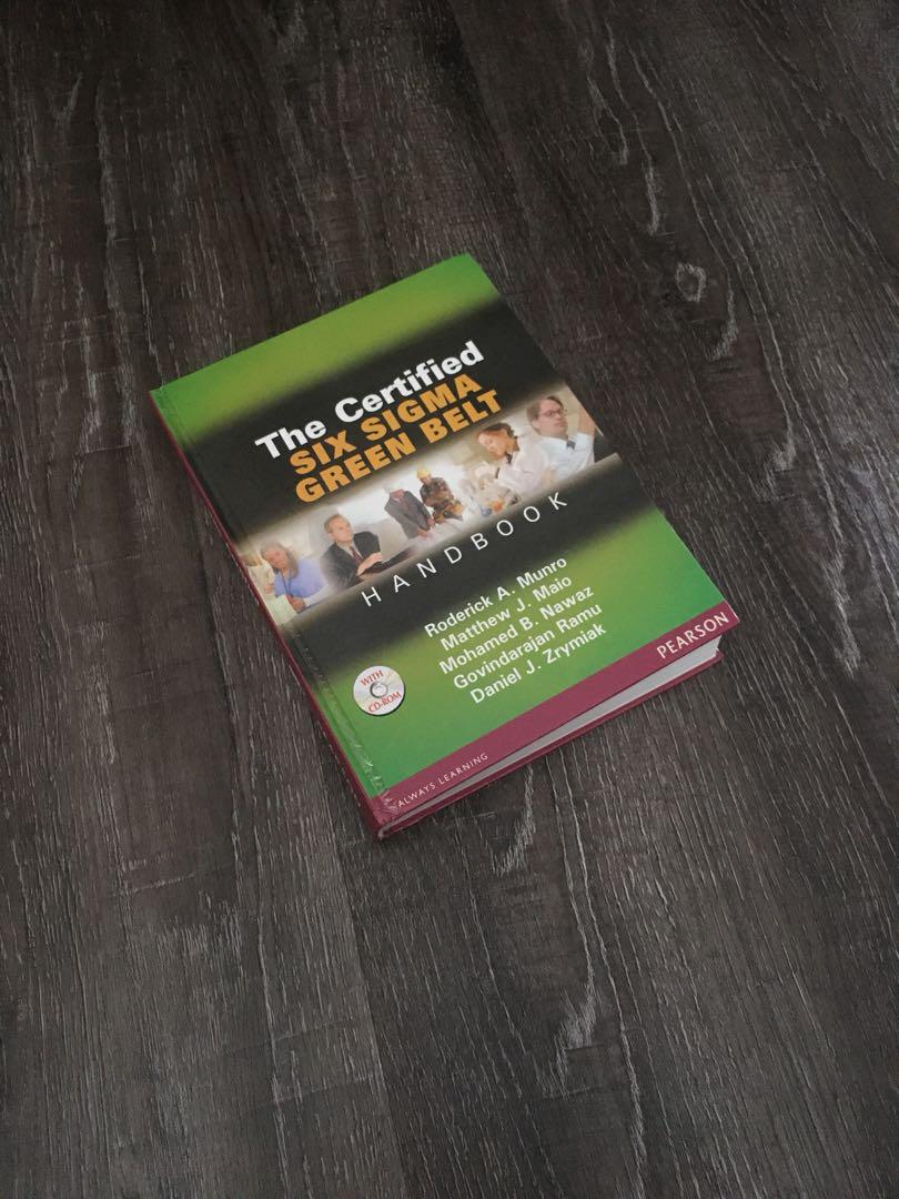 Certified six sigma outlet green belt handbook