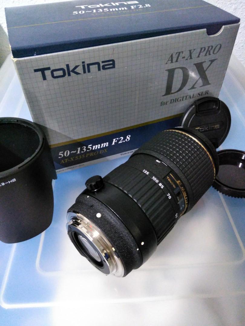 Reduce Price Tokina At X Pro Dx 50 135mm F2 8 Photography Lenses On Carousell