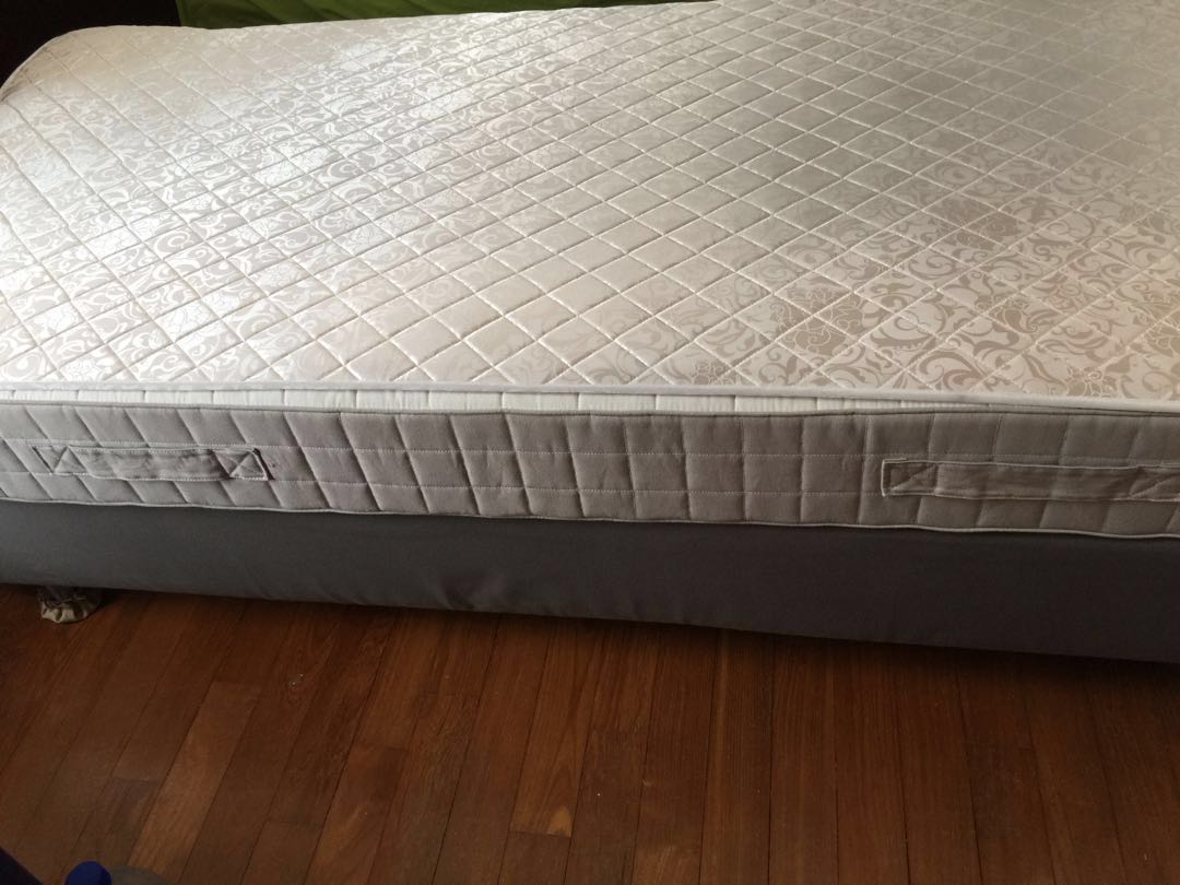 ikea bed with mattress base