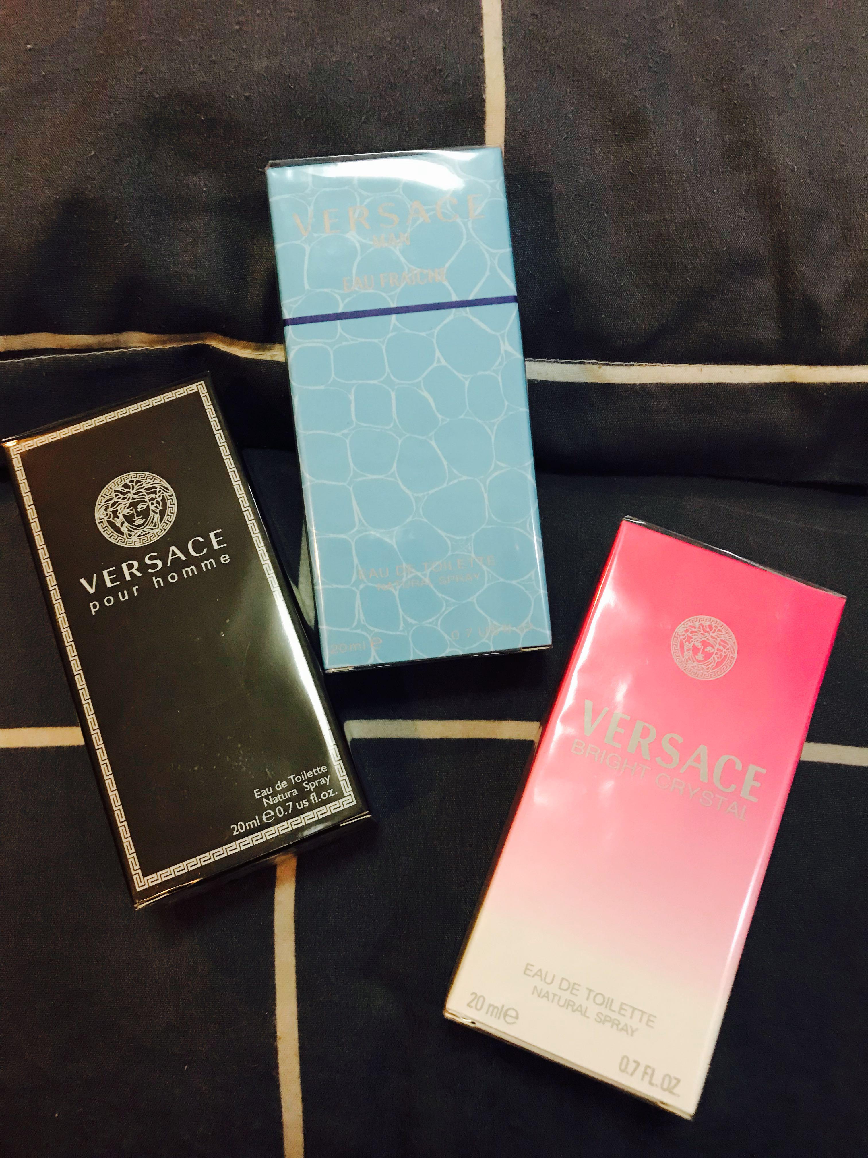 Versace 20ml Pocket Perfume, Health 