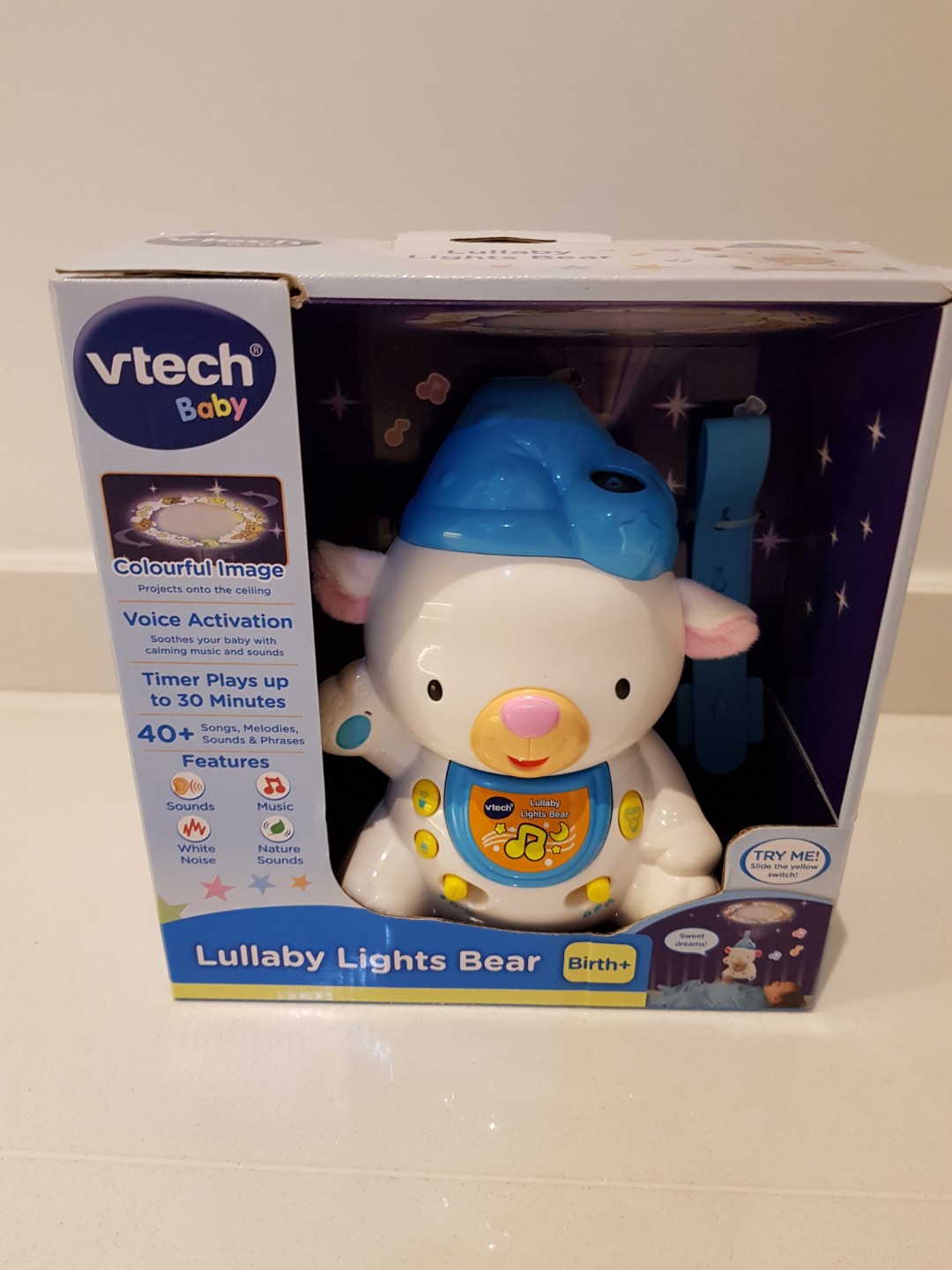 Vtech lullaby lights bear