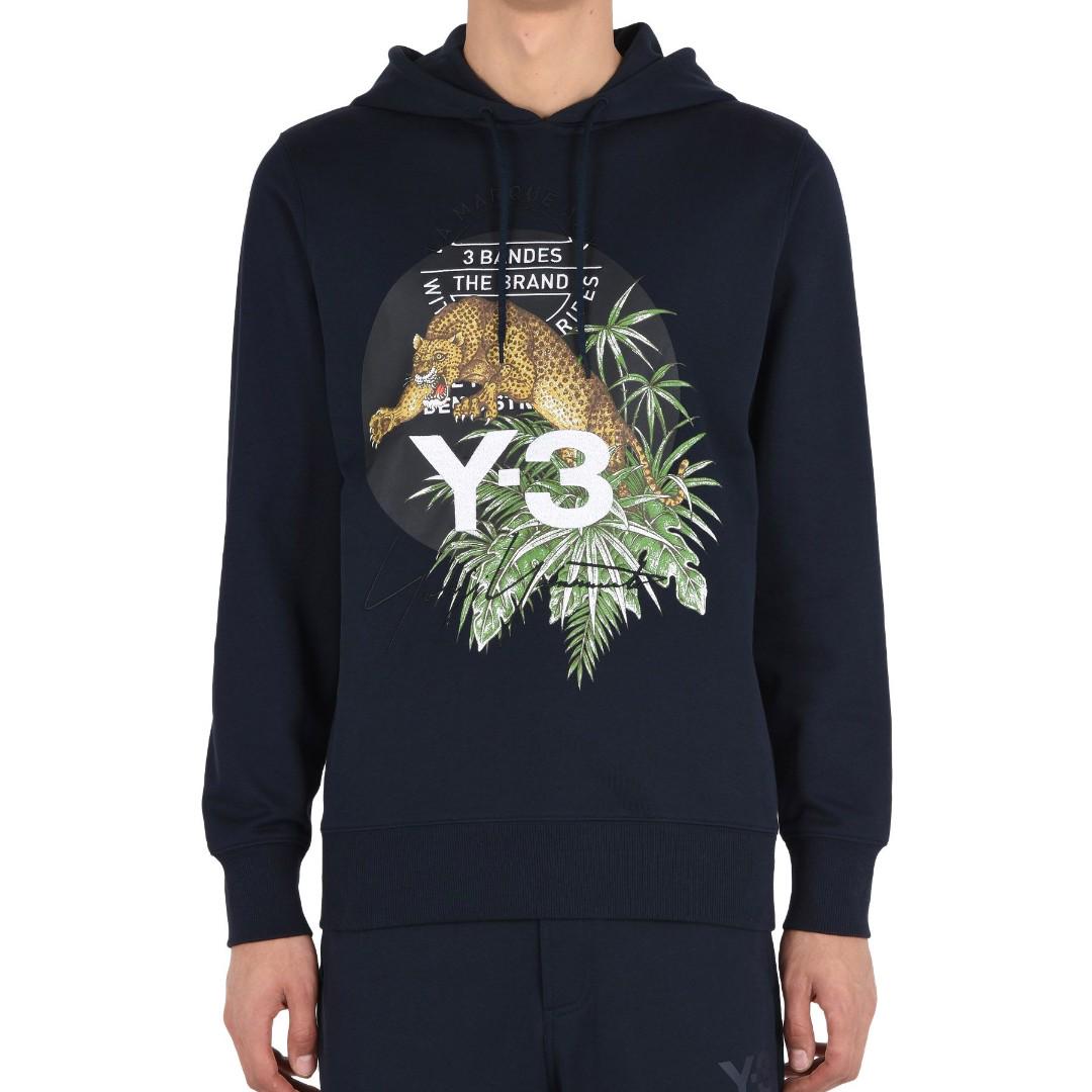Y3 leopard hoodie shop