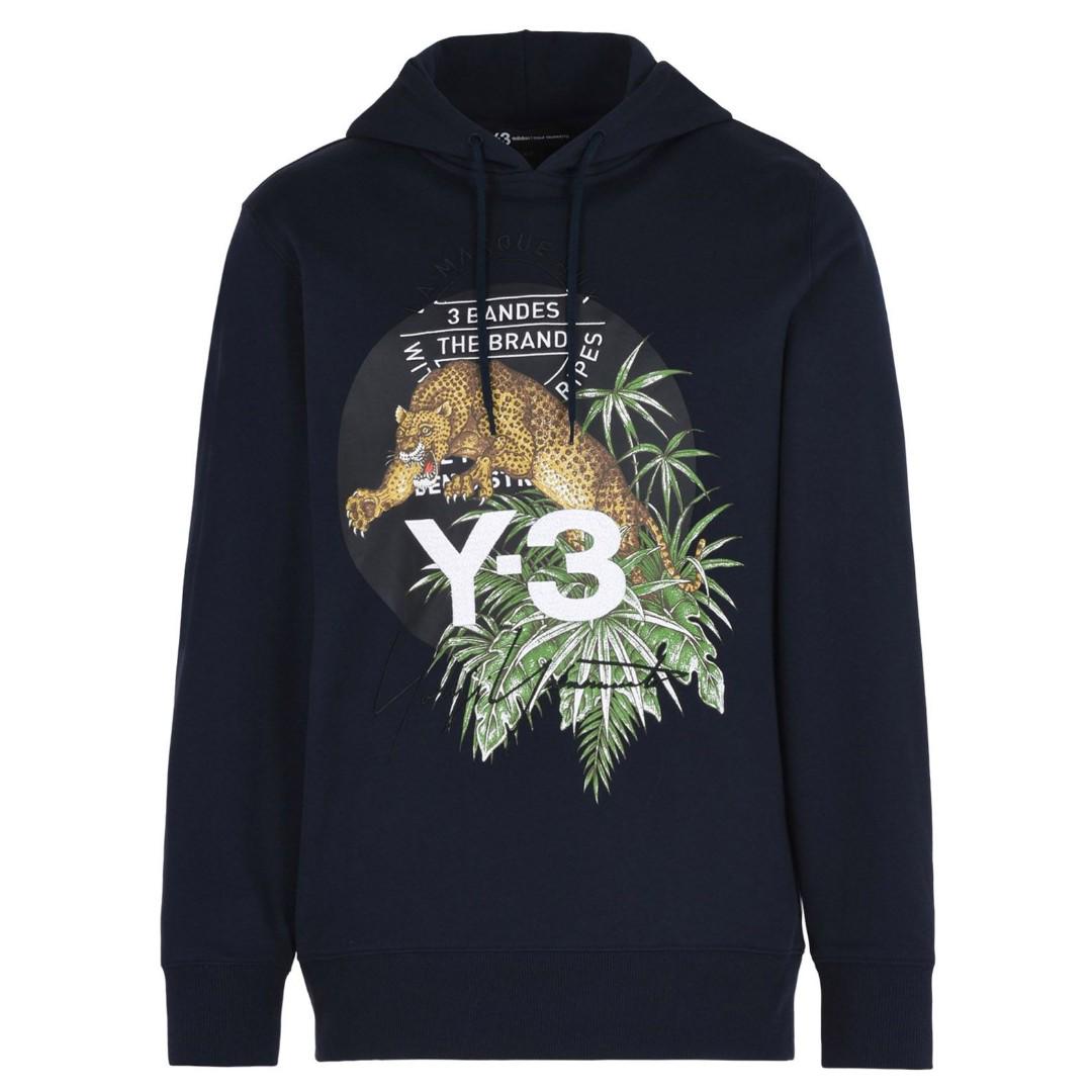 Y3 leopard hoodie new arrivals