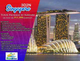 3D2N SINGAPORE ALL.IN PACKAGE