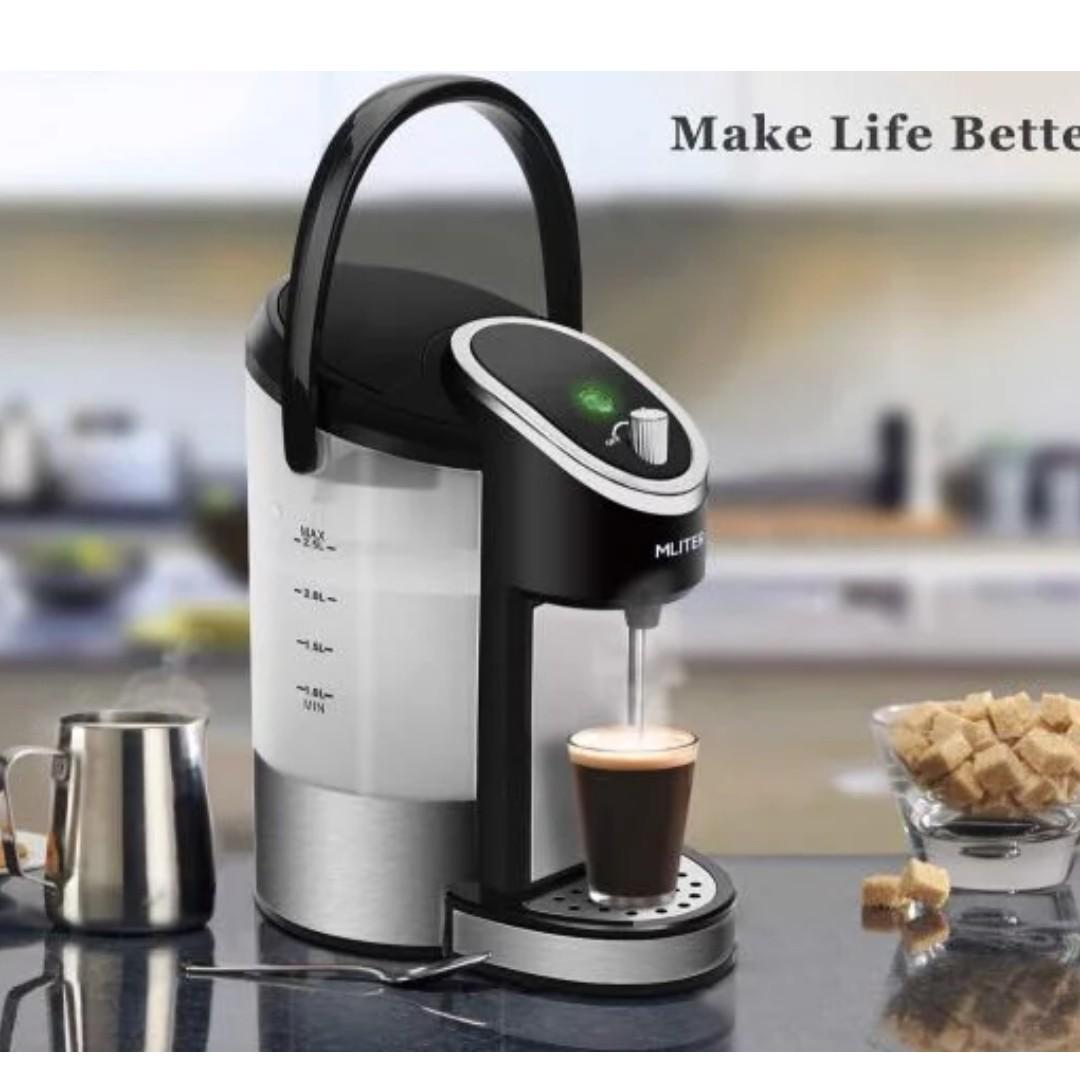 2.5L Instant Hot Water Dispenser Tea Coffee Fast Boil Kitchen Tank Kettle  Electric Removable Dip Tray Energy Efficient