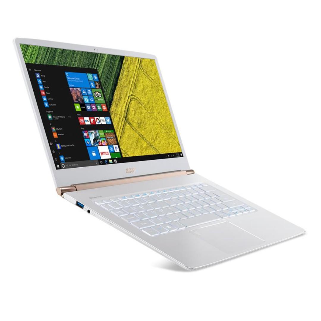 Acer Swift 5 Sf514 51 51j6 Intel Core I5 7200 4gb 256gb Ssd Windows 10 Notebook White Electronics Computers Laptops On Carousell