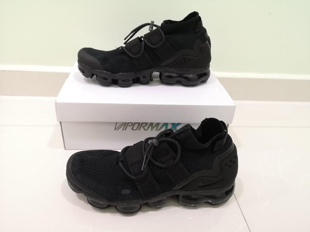 nike air vapormax fk utility triple black