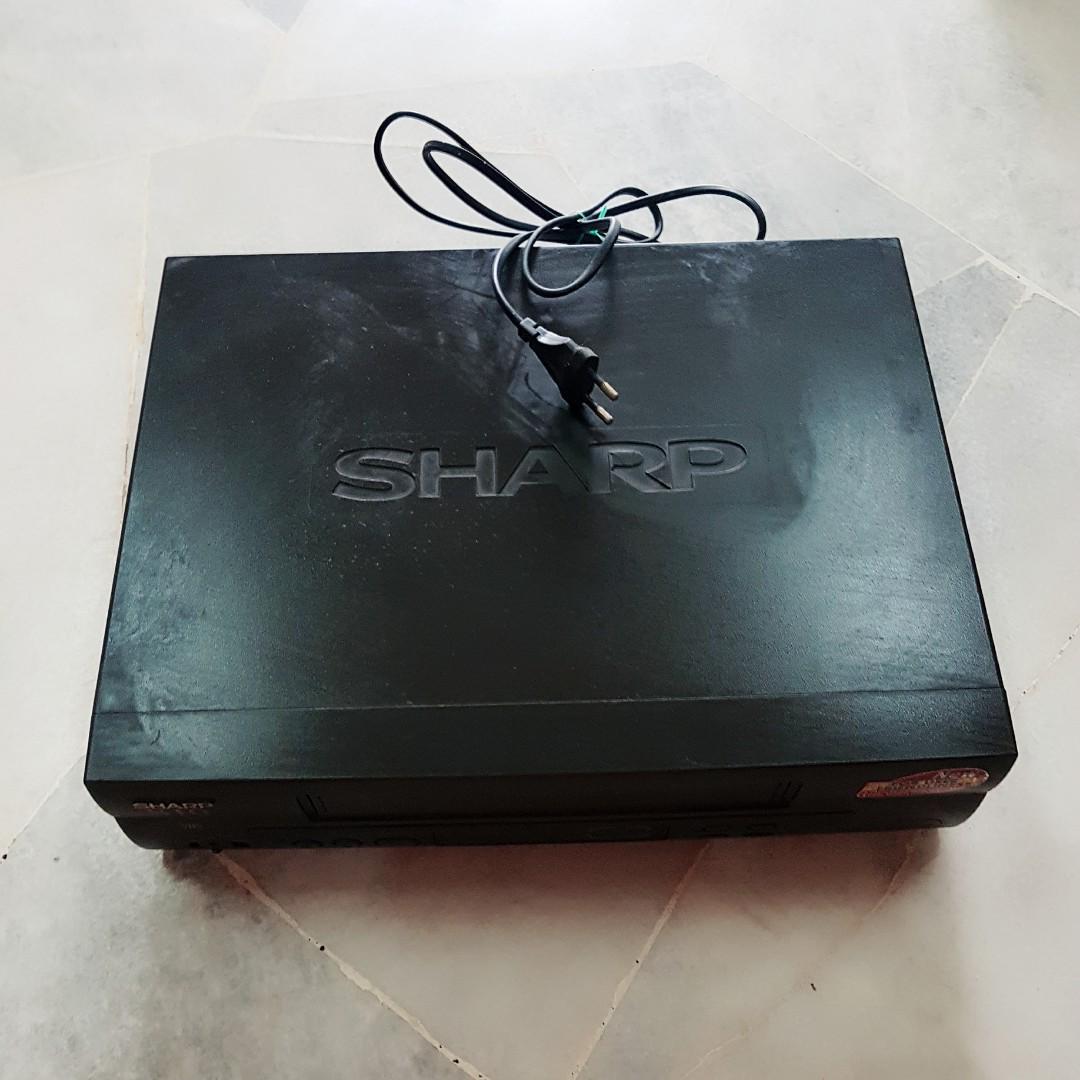 [ANTIQUE] SHARP VIDEO TAPE PLAYER, TV & Home Appliances, TV ...