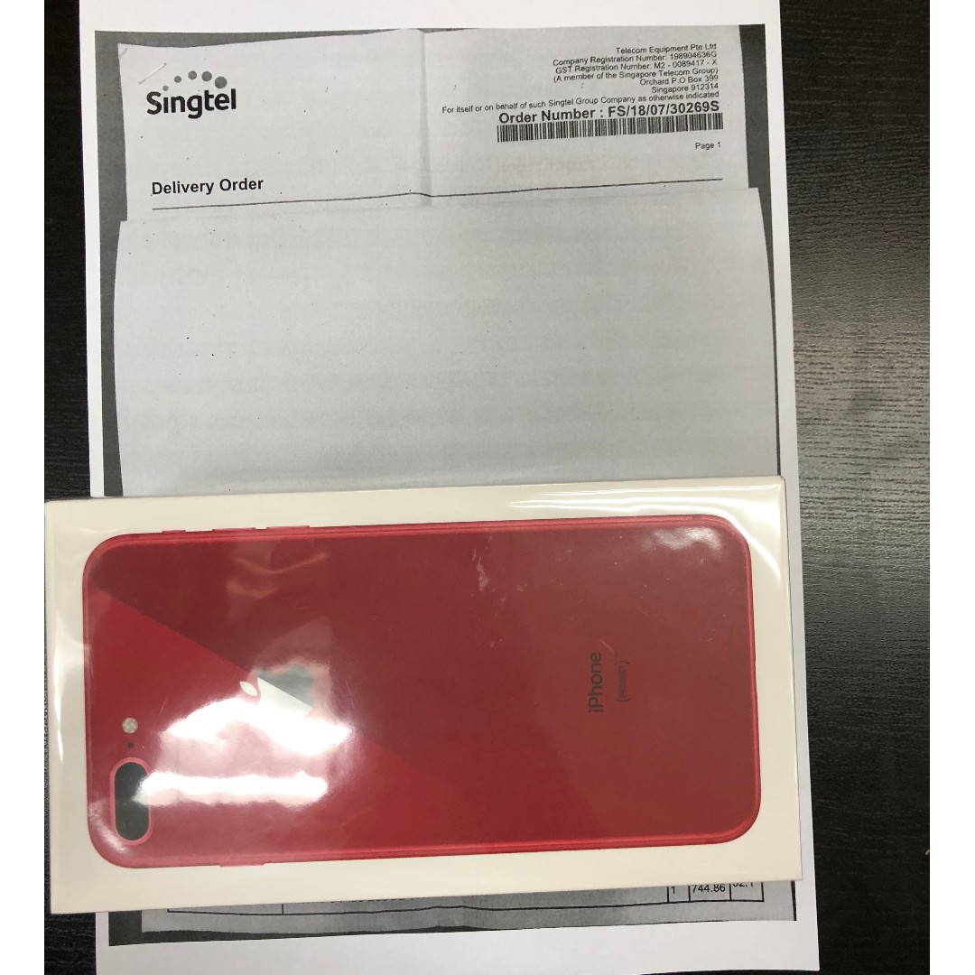 Apple Iphone 8 Plus Red 256gb Seal Mobile Phones Tablets Iphone Iphone 8 Series On Carousell