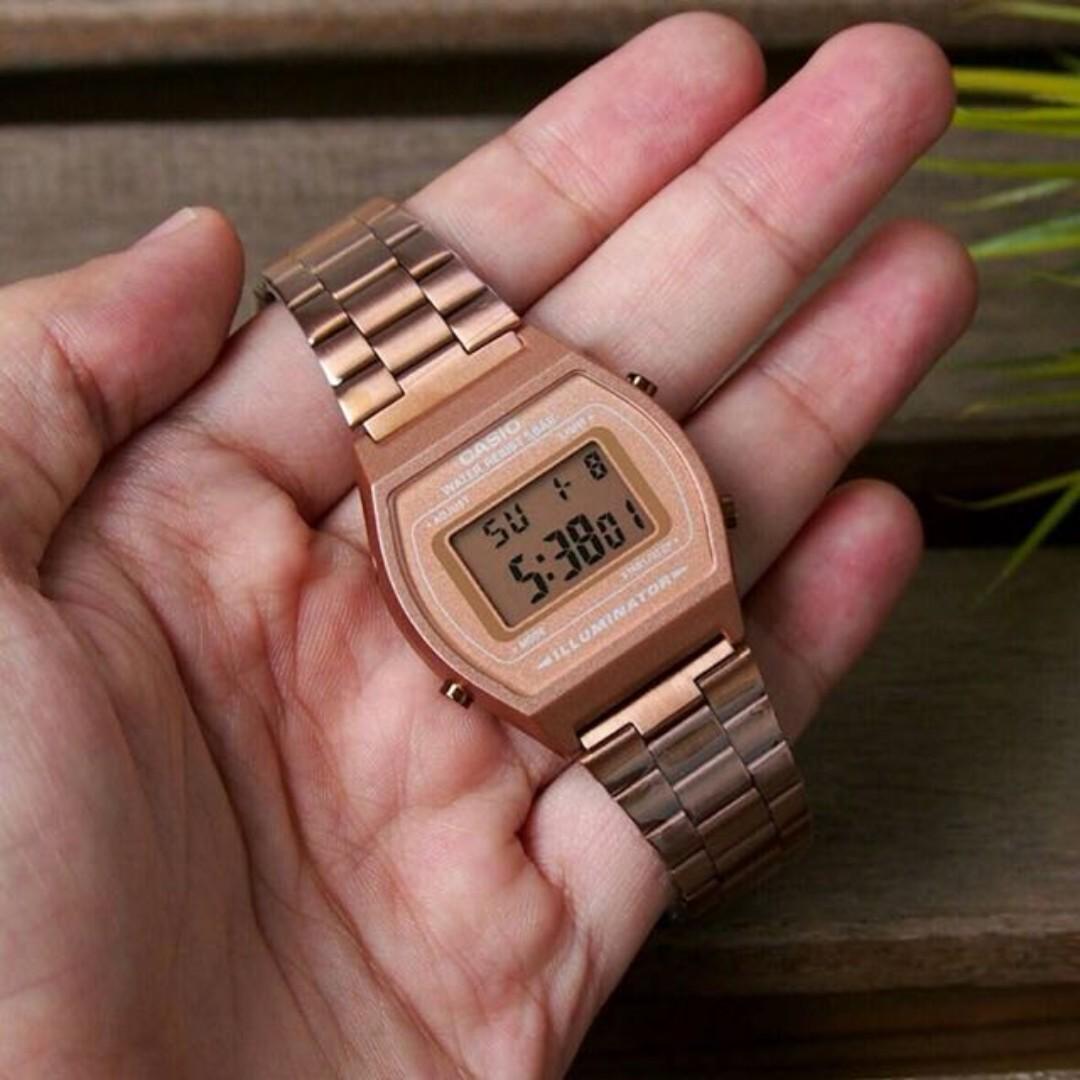 Casio original rose gold outlet
