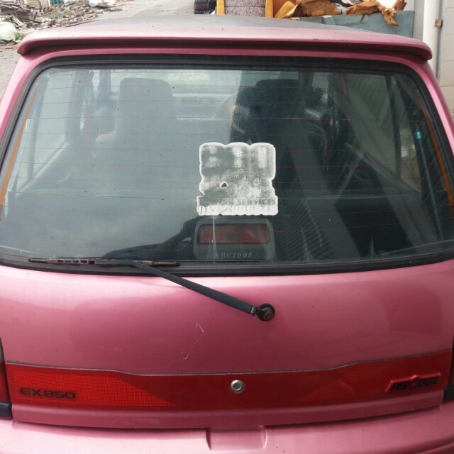 Bonet Belakang Kancil 850 Auto Accessories On Carousell