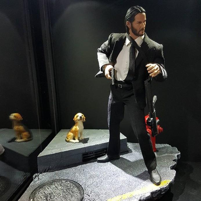 Eleven John Wick 1 6 Figure With Beagle And Shotgun Hobbies Toys Toys Games On Carousell