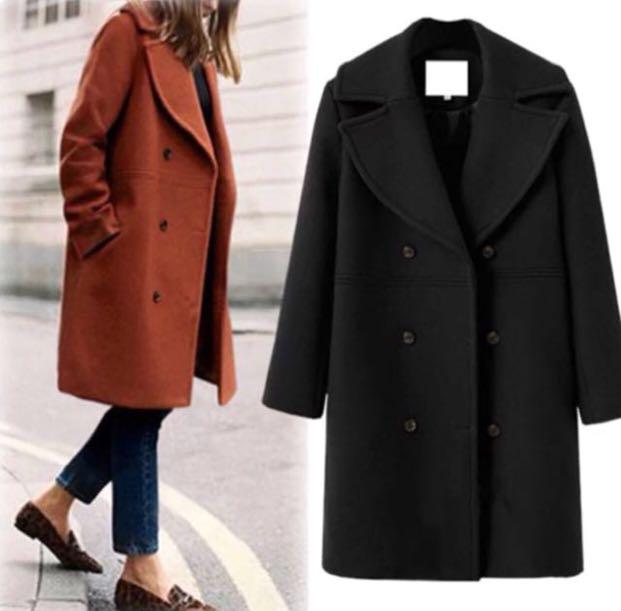 Europe Station Autumn And Winter Women S Clothing Wool Coat Coat