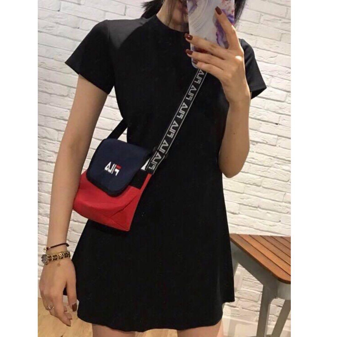 Fila Wego Tape Shoulder Bag BN Women s Fashion Bags Wallets Cross body Bags on Carousell