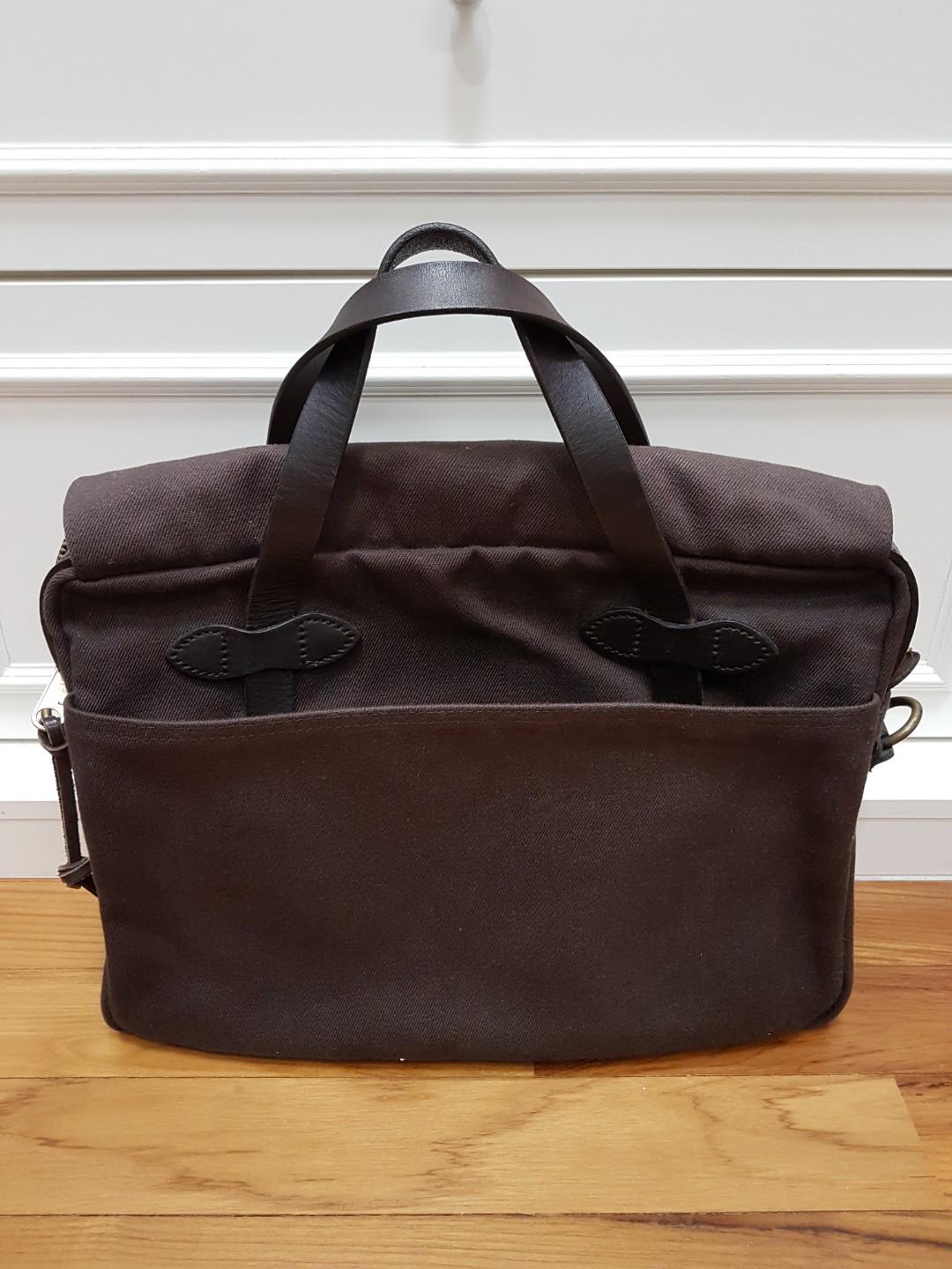 FILSON RUGGED TWILL ORIGINAL BRIEFCASE, Men's Fashion, Bags, Sling Bags