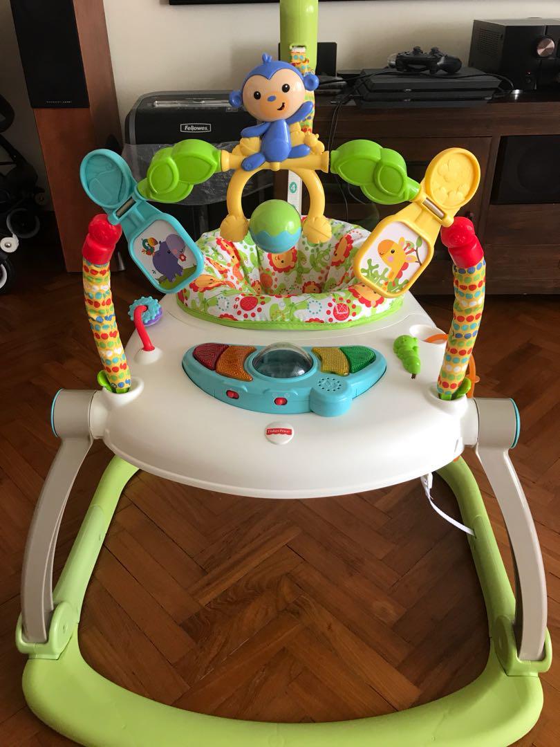 Fisher price rainforest spacesaver jumperoo clearance