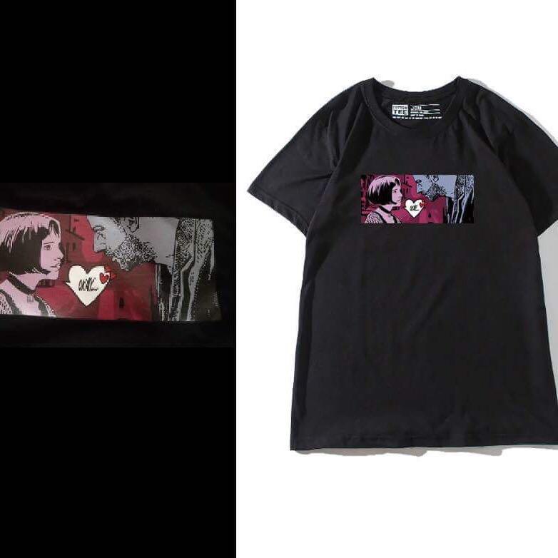 Graphic Tee Leon The Professional Cotton Men S Fashion Clothes Tops On Carousell