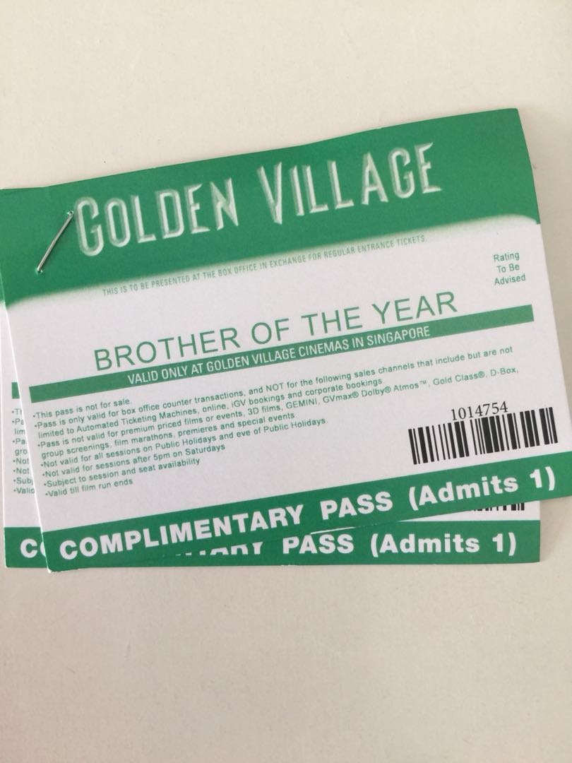 GV movie tickets, Tickets & Vouchers, Event Tickets on Carousell