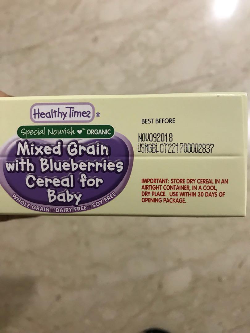 Happy Times Baby Cereal