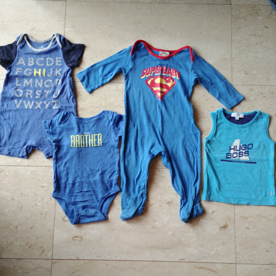 hugo boss sleepsuit