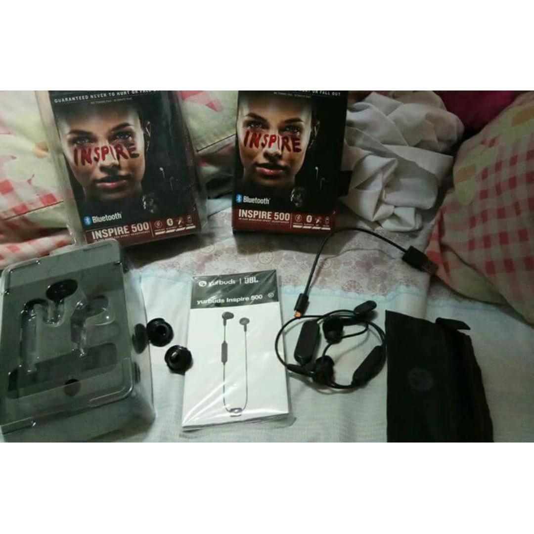 JBL Inspire 500 Wireless BT Earphone Formerly Yurbuds Audio Earphones on Carousell