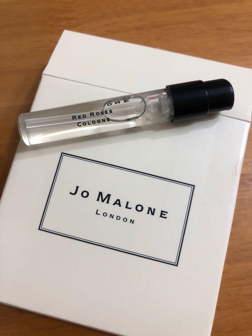 jo malone red roses sample