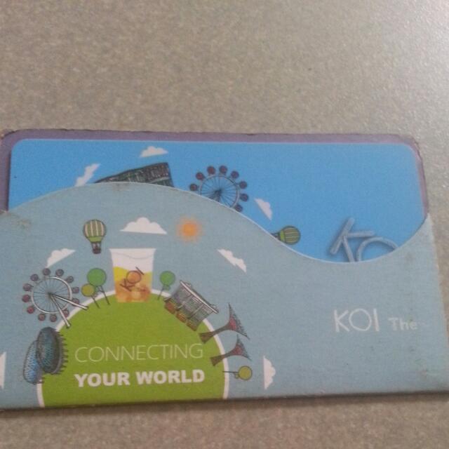Koi Bubble Tea 10 Rewards Gift Card, Everything Else on Carousell