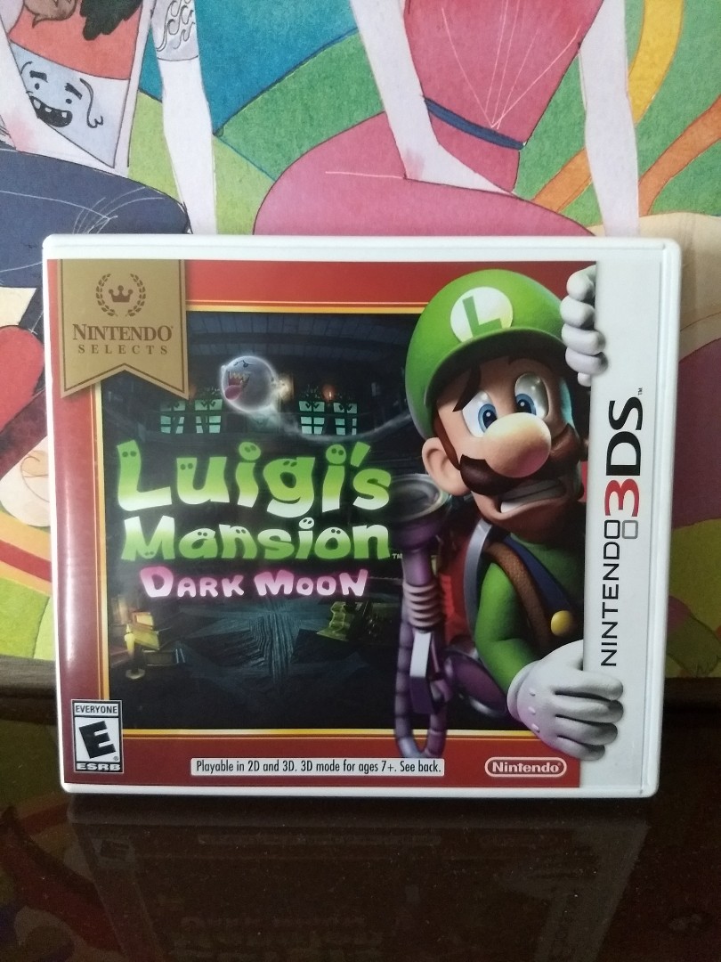 Luigi S Mansion Dark Moon Nintendo 3ds Game