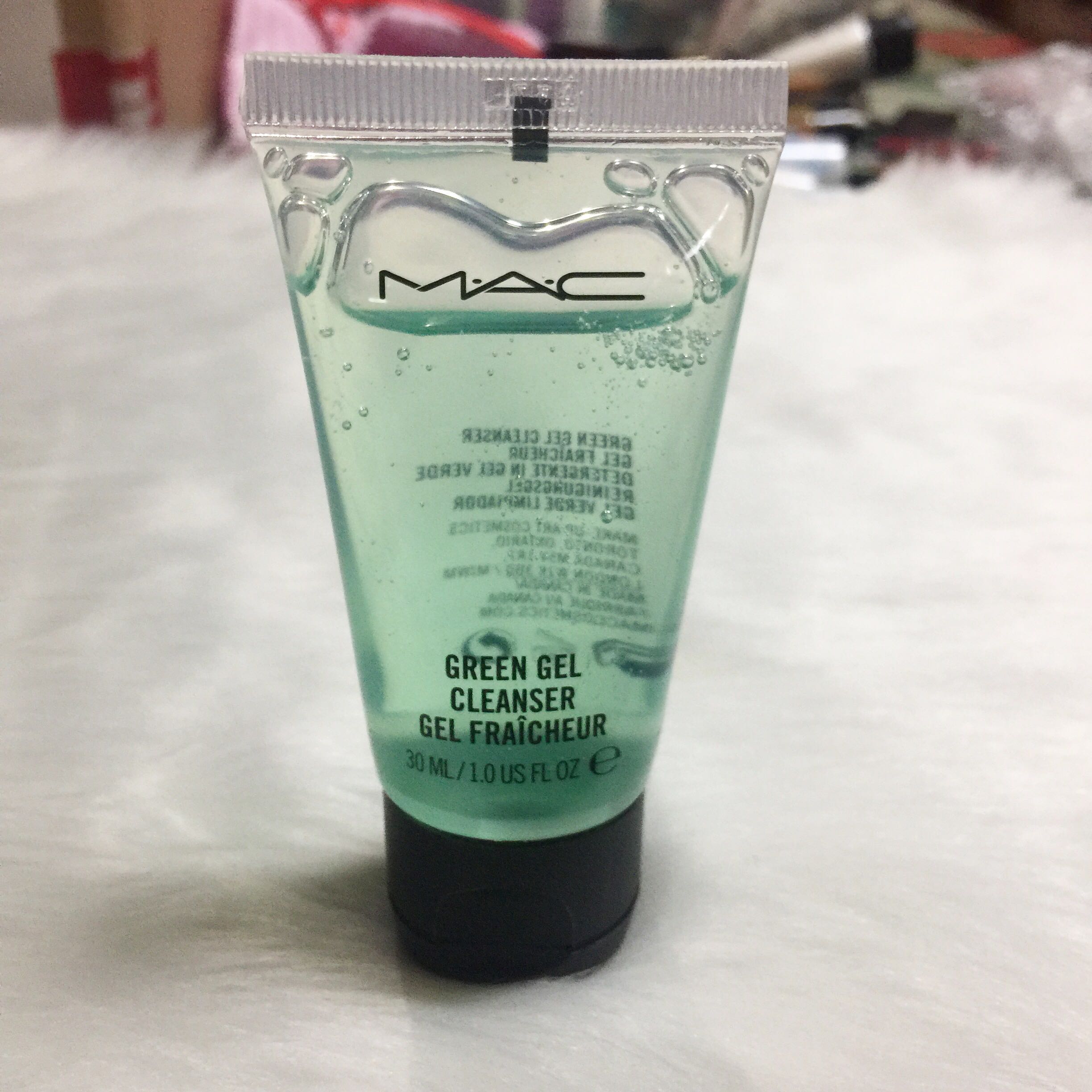 green gel cleanser