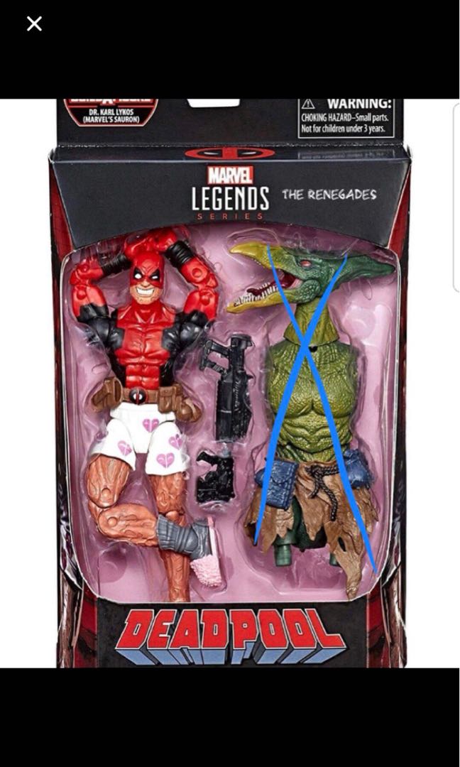 marvel legends deadpool sauron